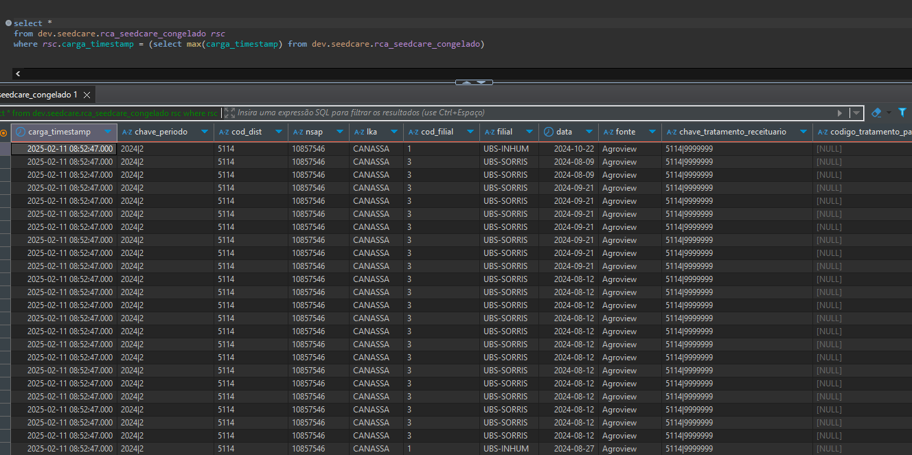 dbeaver select screenshot
