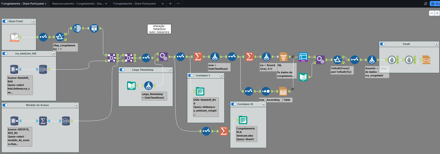 alteryx workflow screenshot