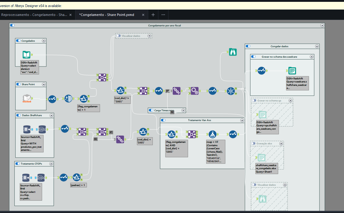 alteryx workflow screenshot